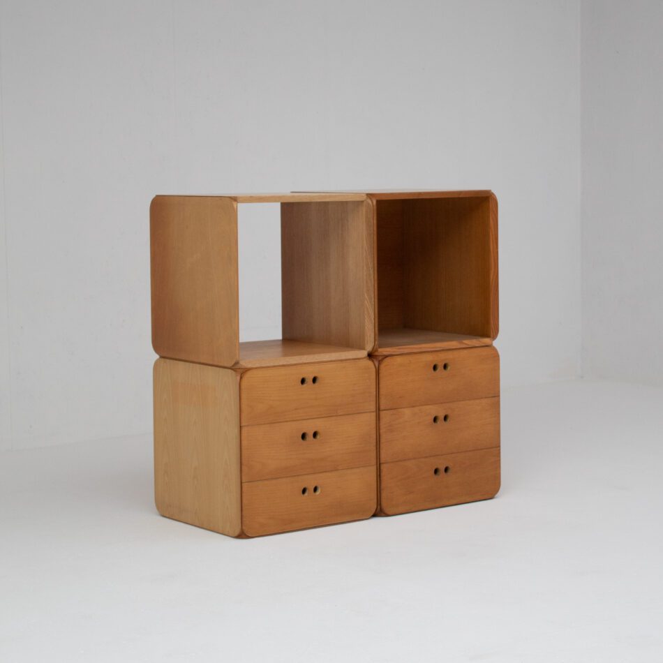Derk Jan de Vries Modular Cube Storage Set