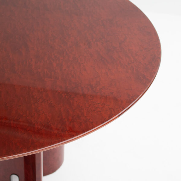 Round Dining Table by Giovanni Offredi for Saporiti Italia